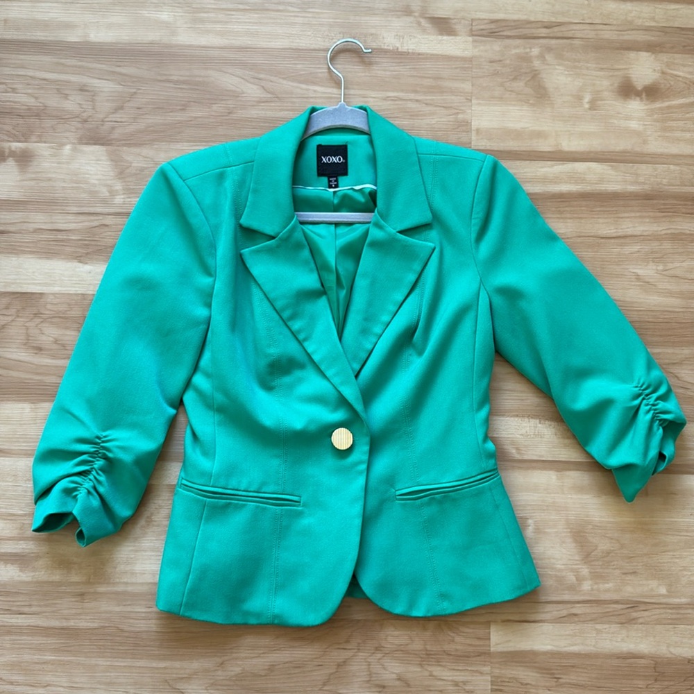 XOXO Green Blazer